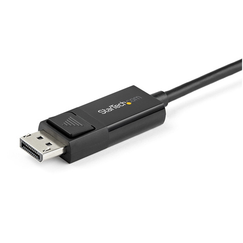 STARTECH 3ft (1m) USB C to DisplayPort 1.2 Cable 4K 60Hz, Bidirectional DP to USB-C or USB-C to DP Reversible Video Adapter Cable