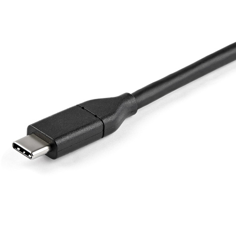 STARTECH 6ft (2m) USB C to DisplayPort 1.2 Cable 4K 60Hz, Bidirectional DP to USB-C or USB-C to DP Reversible Video Adapter Cable