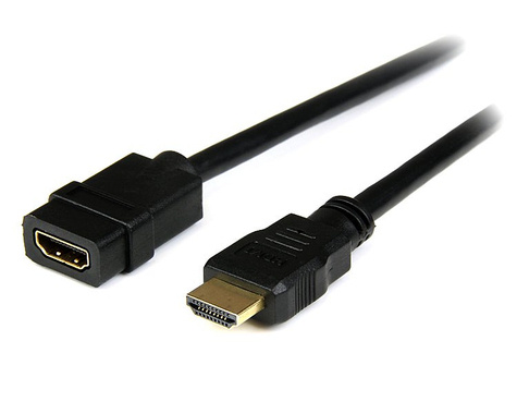 STARTECH 2m HDMI Extender Kabel, HDMI Male naar Female Kabel, 4K HDMI Uibreidingskabel
