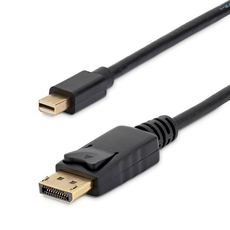 STARTECH STARTECH 3 m Mini DisplayPort?-naar-DisplayPort 1.2 adapterkabel M/M - DisplayPort 4k - DisplayPort kabel