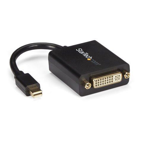 STARTECH Mini DisplayPort naar DVI Video Adapter Converter - Wit - DVI-adapter - Mini DisplayPort (M) naar DVI-I (V)