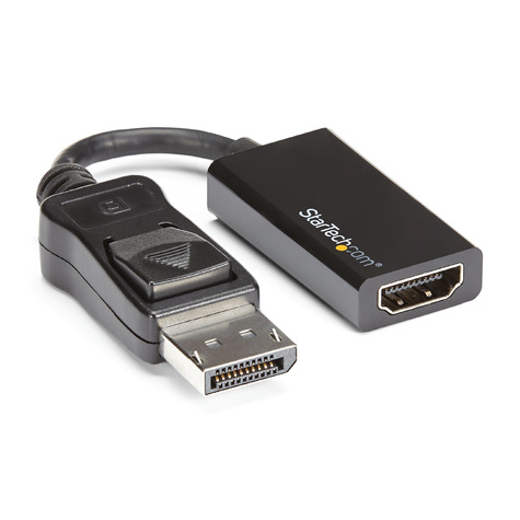 STARTECH STARTECH DisplayPort naar HDMI adapter - 4K DP naar HDMI converter - UHD 4K 60Hz - Videoconverter