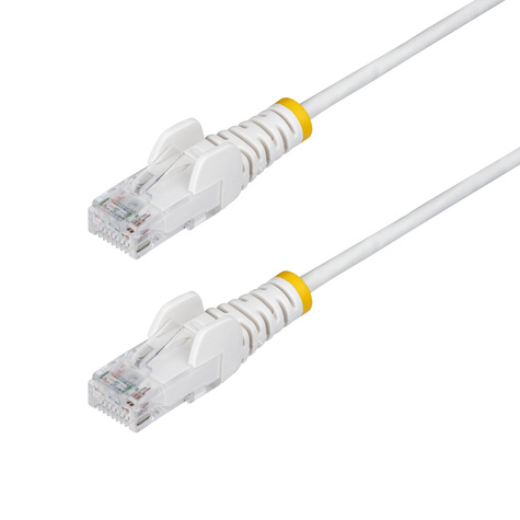 STARTECH 1m White Slim CAT6 Ethernet Cable