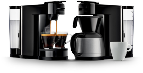 Philips Coffee machine Senseo Switch Base Plus Black - WE settings