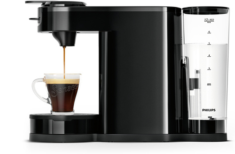 Philips Coffee machine Senseo Switch Base Plus Black - WE settings