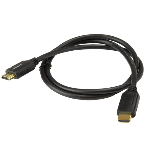 STARTECH Premium High Speed HDMI kabel met ethernet - 4K 60Hz - 1 m - gecertificeerde HDMI kabel