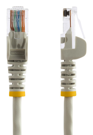 STARTECH 10m Cat5e Ethernet netwerkkabel met snagless RJ45 connectors - UTP kabel 10 m grijs - Verbindingskabel