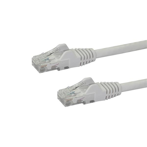 STARTECH STARTECH 10 m Cat6 UTP netwerkkabel met snagless RJ45 connectoren - wit - 10m UTP patchkabel - Verbindingskabel