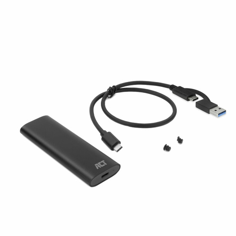ACT USB-C M.2 NVMe / PCIe SSD Enclosure tool-free