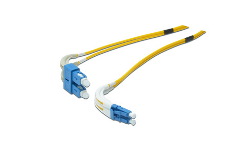 DIGITUS FO patch cord, duplex, LC to SC SM OS2 09/125 æ, 1 m