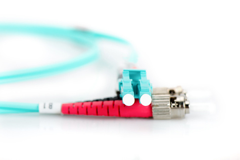DIGITUS Glasvezel patchkabel, duplex, LC naar ST MM OM3 50/125 µ, 5 m