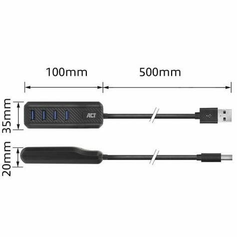ACT USB-A hub 3.0 4 port USB-A