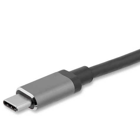 STARTECH USB-C naar VGA en HDMI adapter - aluminium - 2-in-1 USB-C multiport adapter