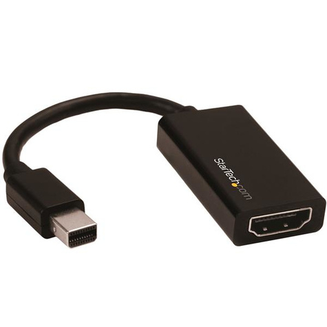 STARTECH Mini DisplayPort naar HDMI adapter - 4K mDP naar HDMI converter - UHD 4K 60Hz - Videoconverter - DisplayPort - HDMI