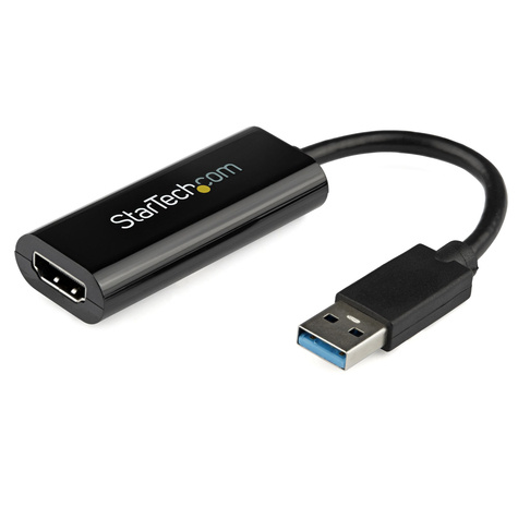 STARTECH STARTECH Slanke USB 3.0 naar HDMI externe videokaartadapter voor meerdere schermen ? 1920x1200 / 1080p