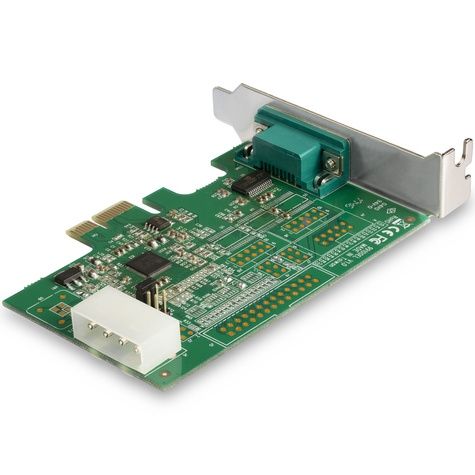 STARTECH 1-port PCI Express RS232 Serial Adapter Kaart, PCIe RS232 Serial Host Controller Kaart, PCIe naar Serieel DB9, 16950 UART