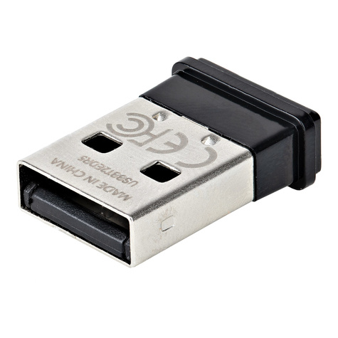 STARTECH USB Bluetooth 5.0 Adapter, USB Bluetooth Dongle Receiver for PC/Computer/Laptop/Keyboard/Mouse/Headsets