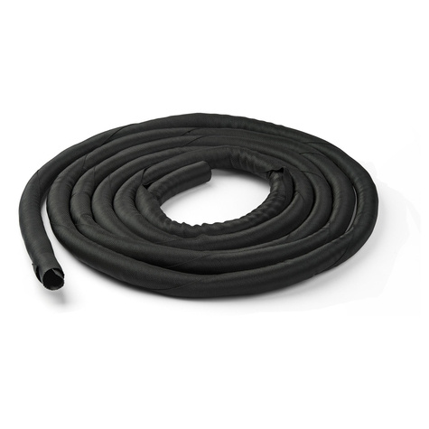 STARTECH 15' (4.6m) Cable Management Sleeve, Flexible Coiled Cable Wrap, 1-1.5" diameter Expandable Sleeve