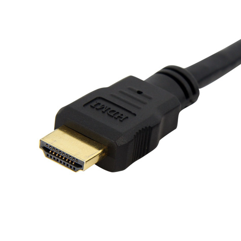 STARTECH 91cm HDMI Female naar Male Adapter, High Speed Panel Mount HDMI Kabel