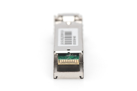 DIGITUS 1,25 Gbps SFP-module, multimode, industrie ver. LC duplexconnector, 850nm, tot 550m