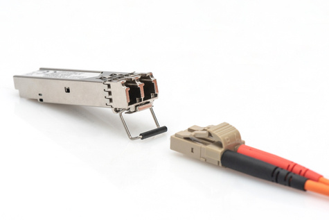 DIGITUS 1,25 Gbps SFP-module, multimode, industrie ver. LC duplexconnector, 850nm, tot 550m