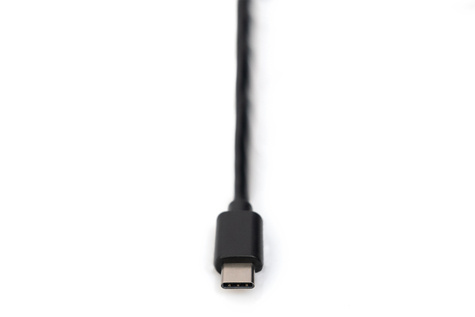 DIGITUS USB type C 2.0 naar seriële adapter, DSUB 9M Kabellengte van 1m, FTDI-chipset