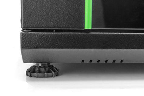 DIGITUS Stelvoeten voor netwerk- en serverbehuizingen in hoogte verstelbaar, set = 4 stuks