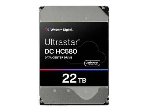 Western Digital WDC  8.9cm (3.5")  22TB SATA3 WUH722422ALE6L4 7200  512MB intern