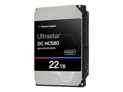 Western Digital WDC  8.9cm (3.5")  22TB SATA3 WUH722422ALE6L4 7200  512MB intern