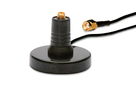 DIGITUS DIGITUS Draadloze LAN antennevoet, magnetisch RP-SMA-connector, 1,5m kabel met laag verlies