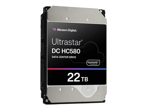 Western Digital WDC  8.9cm (3.5")  22TB SATA3 WUH722422ALE6L4 7200  512MB intern