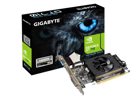 Gigabyte Gigabyte GT710 N710D3-2GL 2 GB GDDR3 HDMI DVI LP