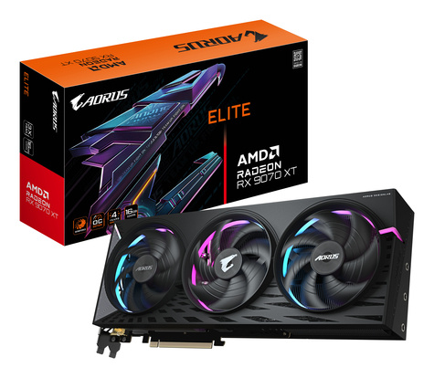 Gigabyte Gigabyte 9070XT AORUS RX ELITE 16GB/2xDP/2xHDMI