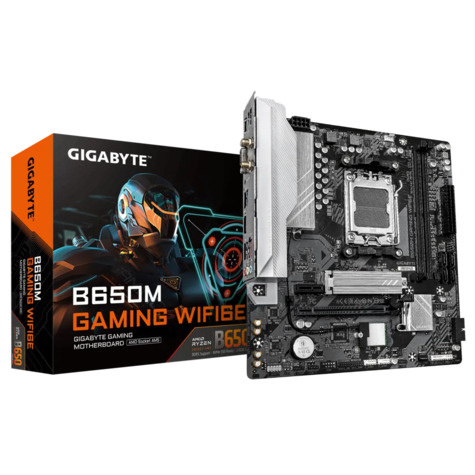 Gigabyte Gigabyte B650M Gaming WIFI6E         (B650,AM5,mATX,DDR5)