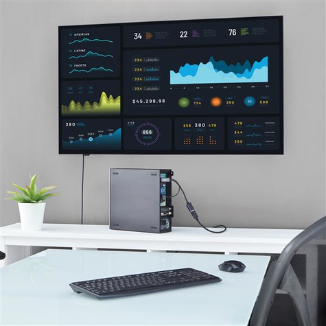 STARTECH 4K 30Hz HDMI to DisplayPort Video Adapter w/ USB Power