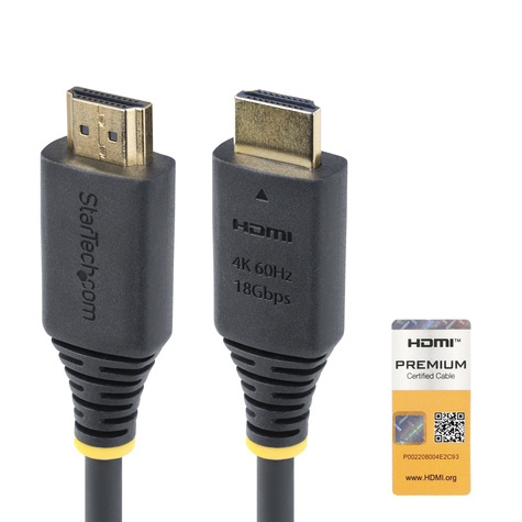 STARTECH 1m Premium Certified HDMI Cable 4K60