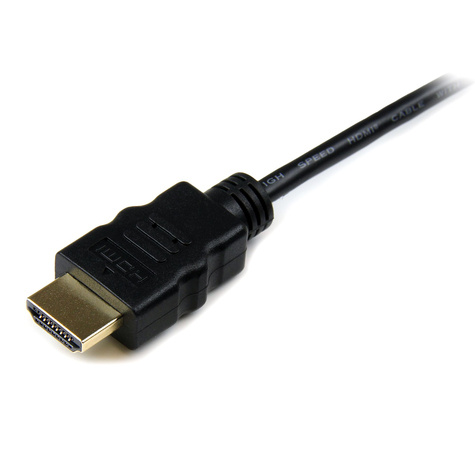 STARTECH 1m High Speed HDMI Kabel met Ethernet - HDMI naar HDMI Micro - 1 m - zwart