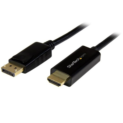 STARTECH DisplayPort naar HDMI adapter kabel - 3m - DP naar HDMI adapter met geïntegreerde kabel