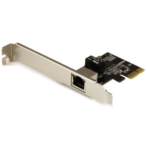 STARTECH 1 poorts PCI Express gigabit ethernet netwerkkaart - Intel 1210 NIC - single port PCIe netwerk adapter kaart met Intel chip