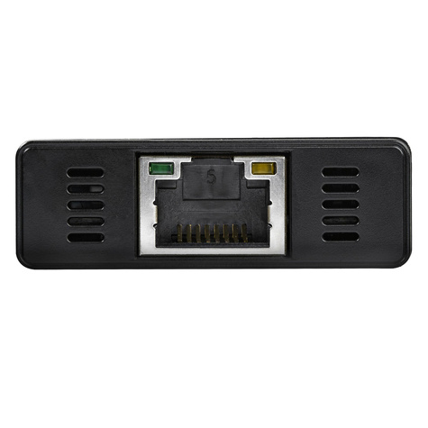 STARTECH 3-poorts draagbare USB 3.0-hub plus Gigabit Ethernet - aluminium met geintegreerde kabel - Hub - 3 x SuperSpeed
