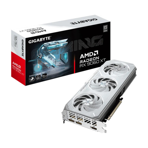 Gigabyte Radeon RX9060 XT Gaming OC ICE 16GB GDDR6 2xHDMI