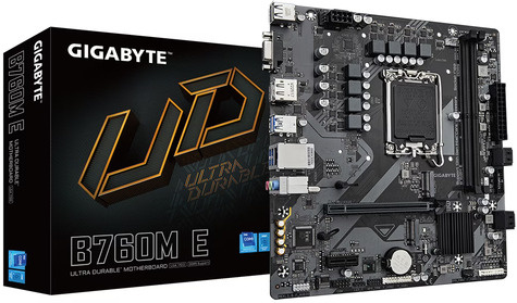 Gigabyte Gigabyte B760M E (B760,S1700,mATX,DDR5)