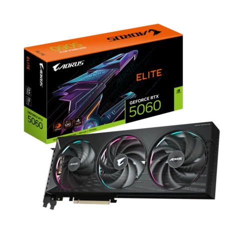 Gigabyte Gigabyte RTX5060 AORUS Elite 8GB GDDR7 HDMI 3xDP