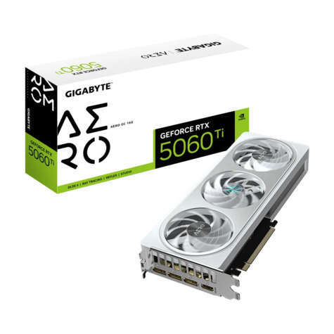 Gigabyte RTX5060 TI AERO OC       16GB GDDR7 HDMI 3xDP