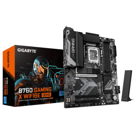 Gigabyte Gigabyte B760 Gaming X WiFi6E Gen5   (B760,S1700,ATX,DDR5)