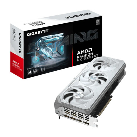 Gigabyte Gigabyte Radeon RX9070 XT Gaming OC ICE 16GB GDDR6 2xHDMI 2x