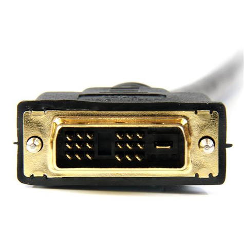 STARTECH 3m HDMI naar DVI-D Kabel - M/M - Adapterkabel - HDMI male naar DVI-D male - 3 m - zwart