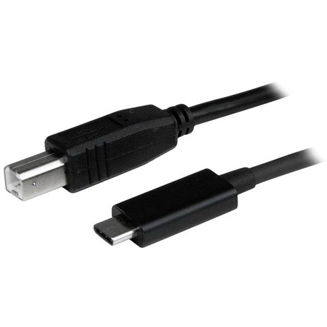 STARTECH STARTECH USB-C naar USB-B kabel - 1m - USB 2.0 - USB-kabel - 24 pin USB-C (M) naar USB type B (M)