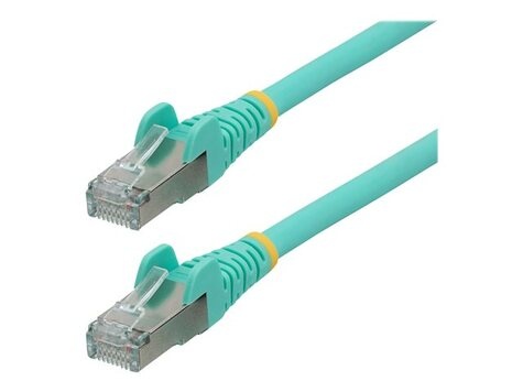 STARTECH 1m LSZH CAT6a Ethernet Cable - Aqua