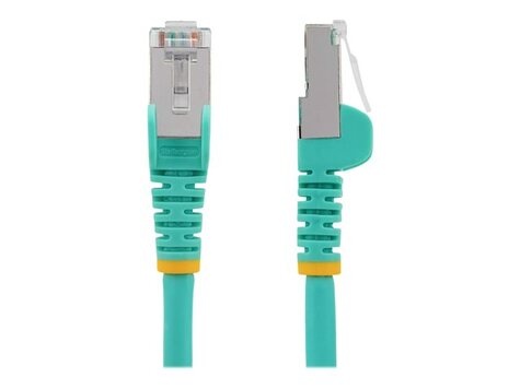 STARTECH 1m LSZH CAT6a Ethernet Cable - Aqua